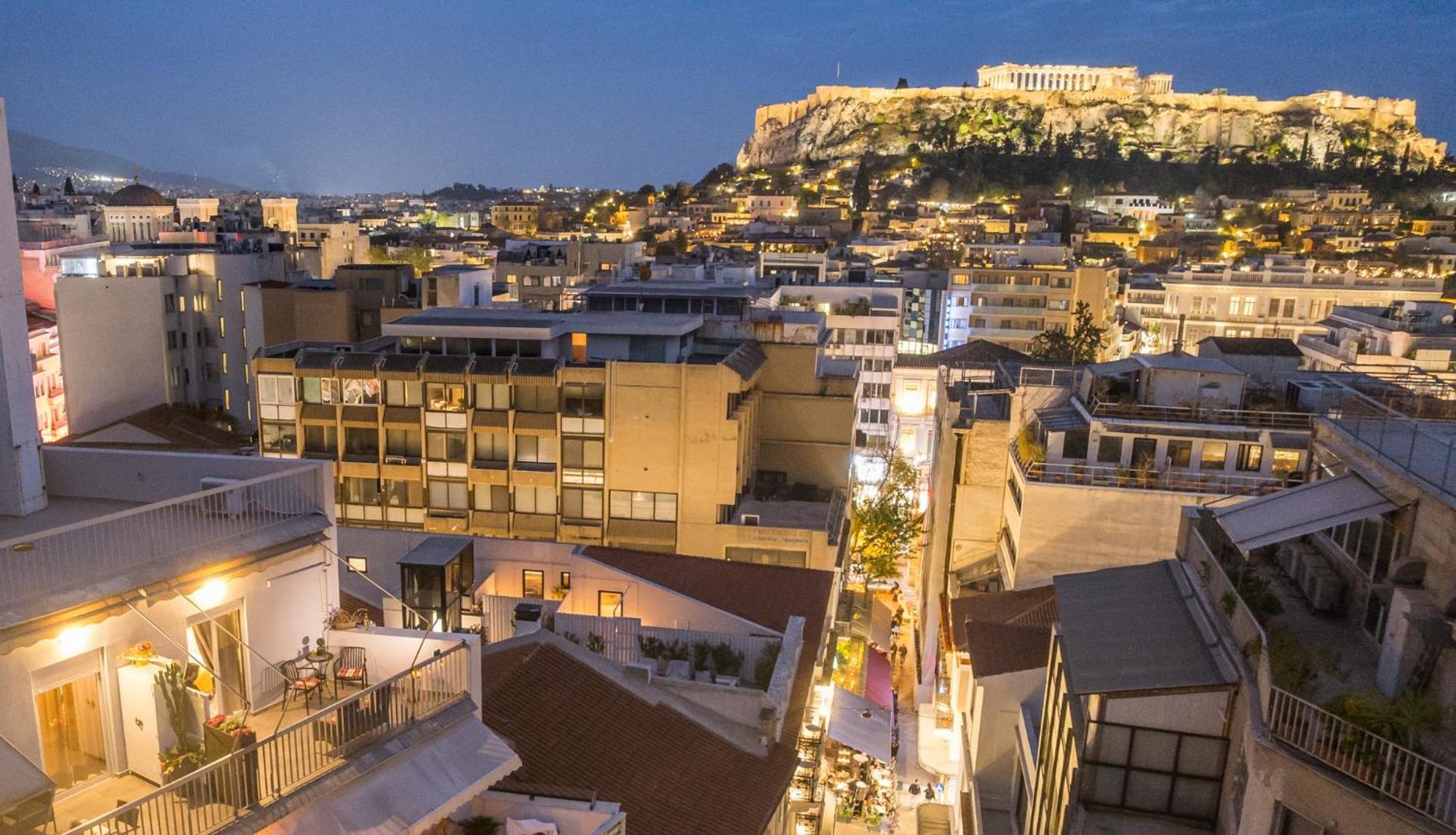 Sandra"S Acropolis View Penthouses Athens Exterior photo
