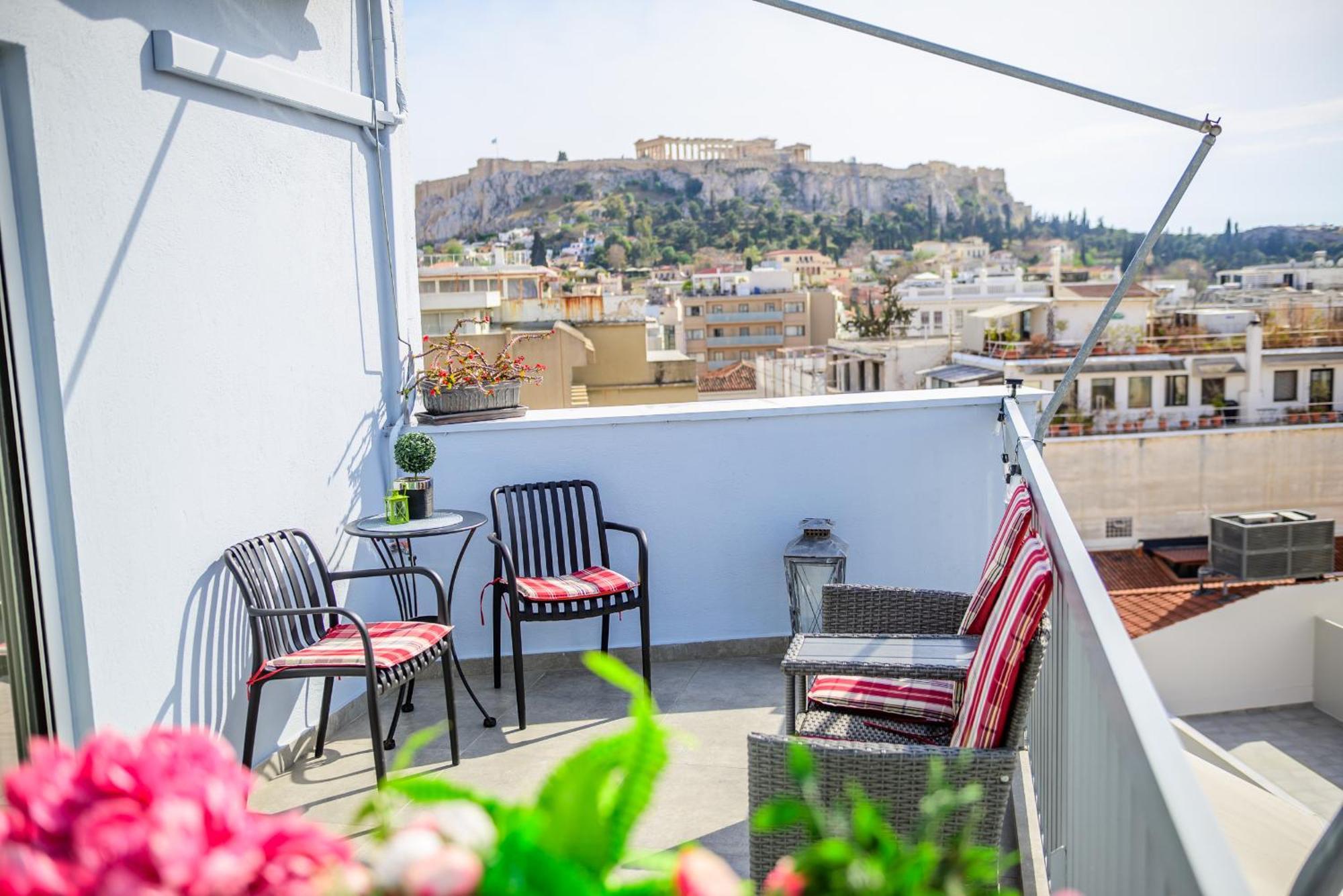 Sandra"S Acropolis View Penthouses Athens Exterior photo