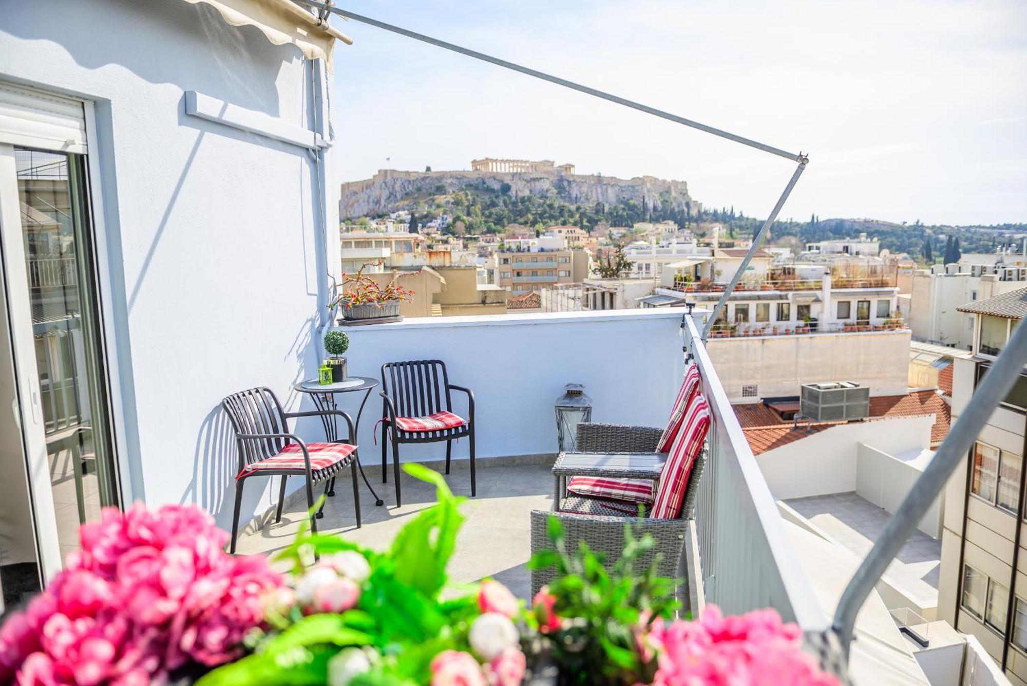 Sandra"S Acropolis View Penthouses Athens Exterior photo